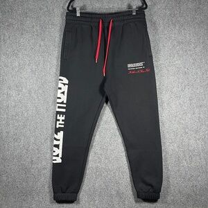 Boyz N The Hood Sweatpants Shoe Palace Jogger Pants Black Mens Size XL #1502